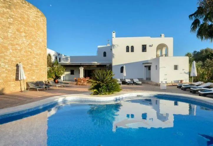 펜션 Villa Can Mestre Con Vistas A La Puesta De Sol 샌안토니오 스페인
